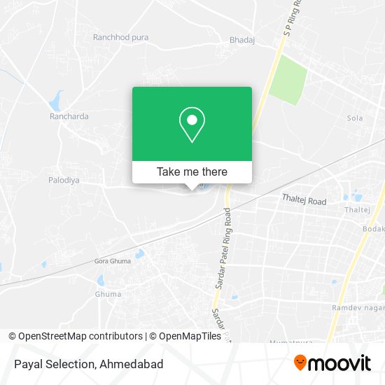 Payal Selection map