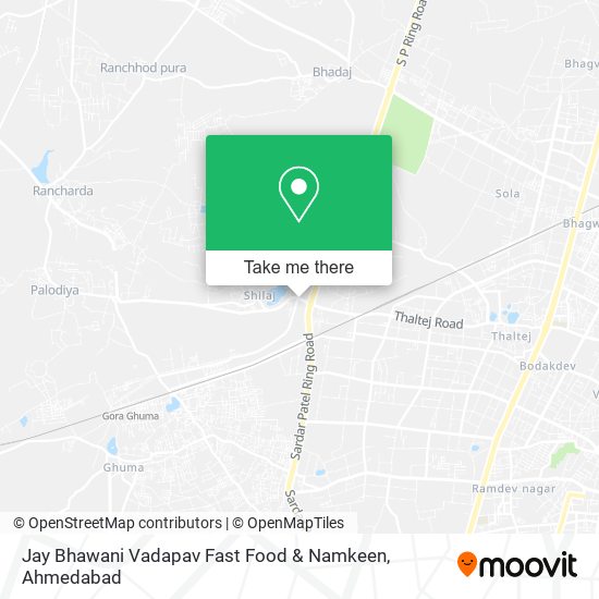 Jay Bhawani Vadapav Fast Food & Namkeen map