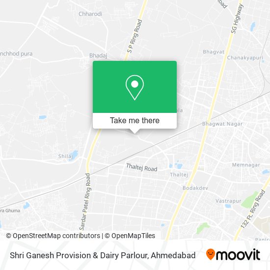 Shri Ganesh Provision & Dairy Parlour map