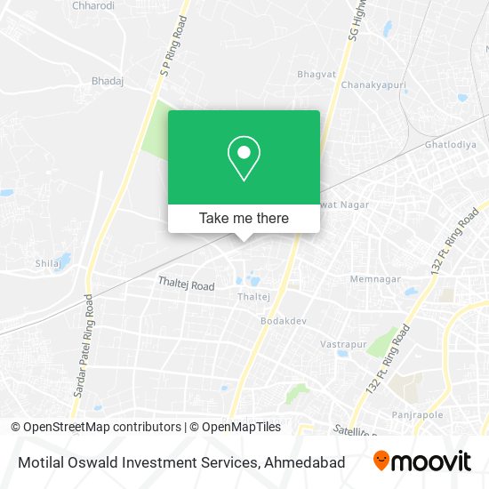 Motilal Oswald Investment Services map