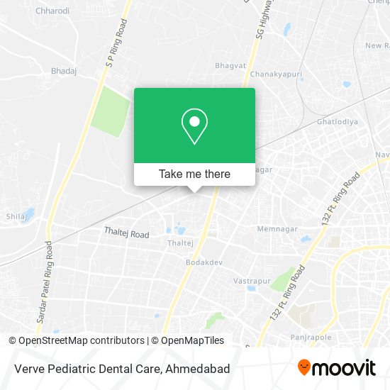 Verve Pediatric Dental Care map