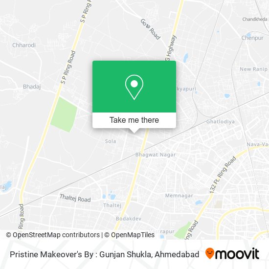 Pristine Makeover's By : Gunjan Shukla map
