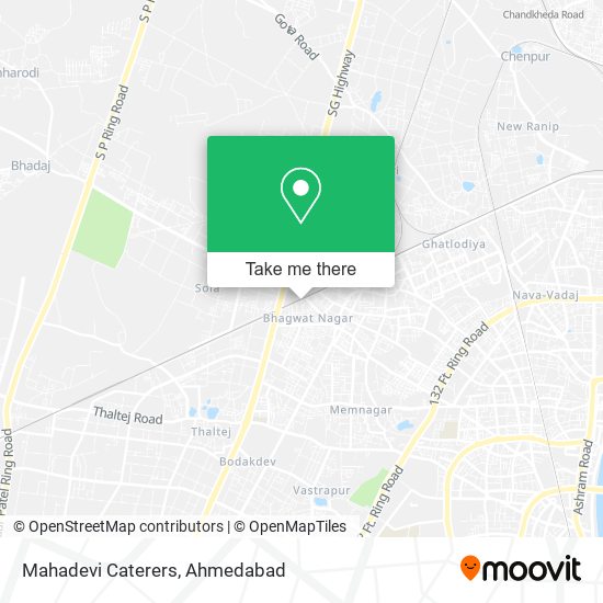 Mahadevi Caterers map