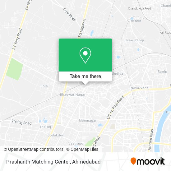 Prashanth Matching Center map