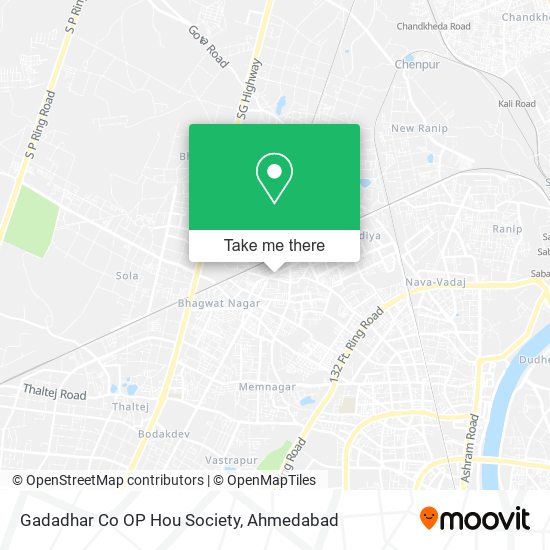 Gadadhar Co OP Hou Society map