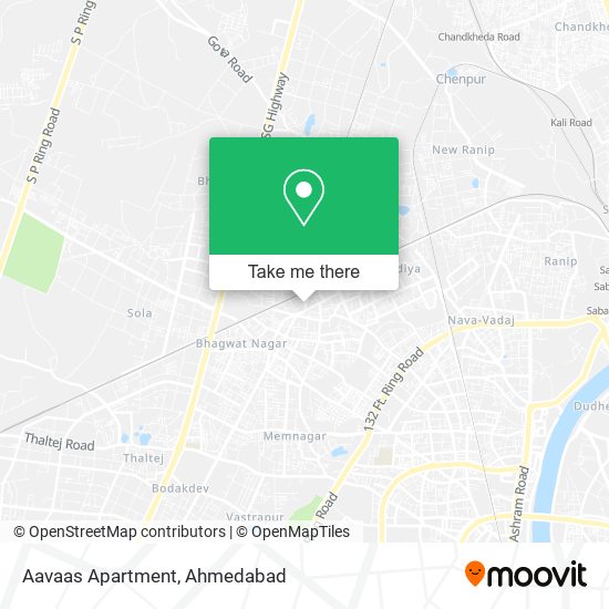 Aavaas Apartment map