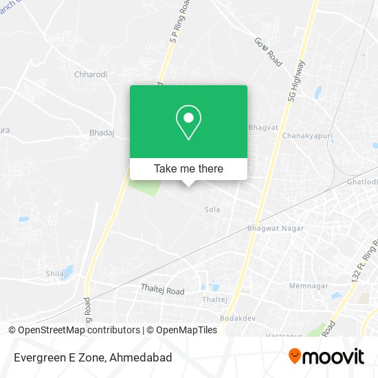 Evergreen E Zone map