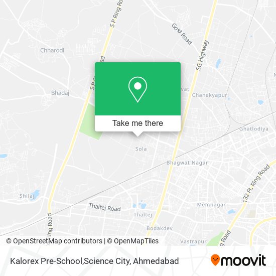 Kalorex Pre-School,Science City map