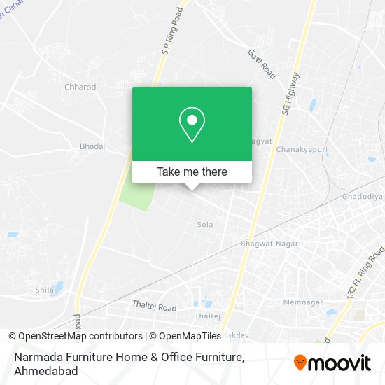 Narmada Furniture Home & Office Furniture map