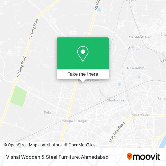 Vishal Wooden & Steel Furniture map