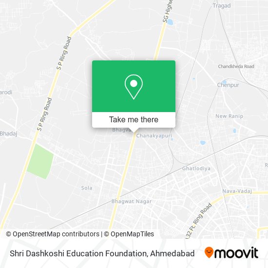 Shri Dashkoshi Education Foundation map