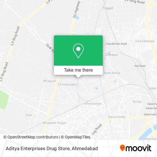 Aditya Enterprises Drug Store map