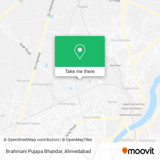 Brahmani Pujapa Bhandar map