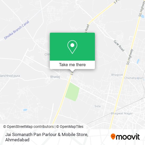 Jai Somanath Pan Parlour & Mobile Store map