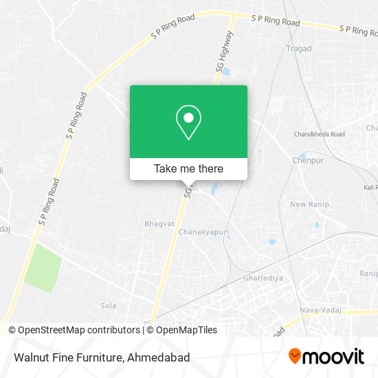 Walnut Fine Furniture map