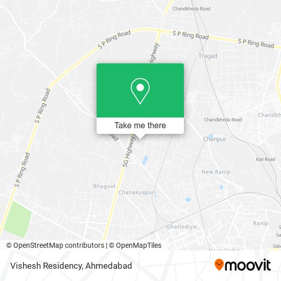 Vishesh Residency map