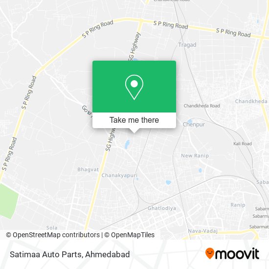 Satimaa Auto Parts map