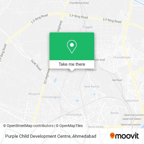Purple Child Development Centre map