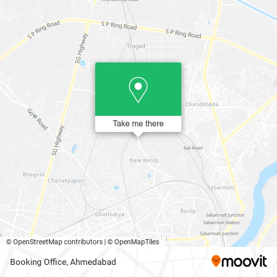 Booking Office map