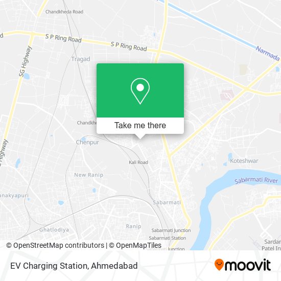 EV Charging Station map