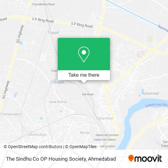 The Sindhu Co OP Housing Society map