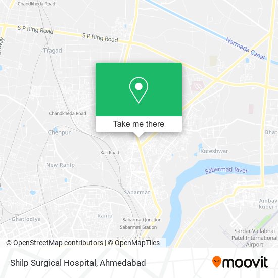 Shilp Surgical Hospital map