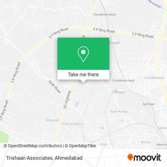 Trishaan Associates map