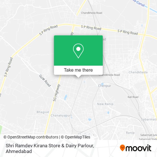 Shri Ramdev Kirana Store & Dairy Parlour map