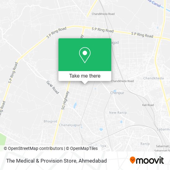 The Medical & Provision Store map