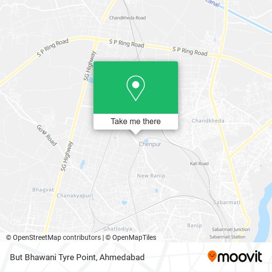 But Bhawani Tyre Point map
