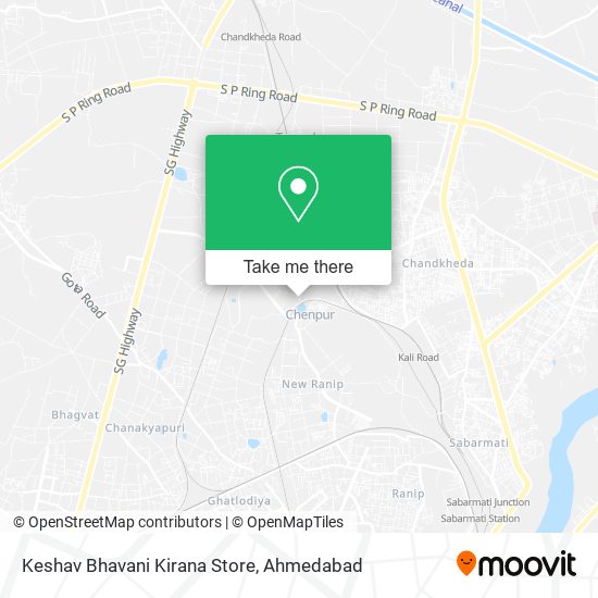 Keshav Bhavani Kirana Store map