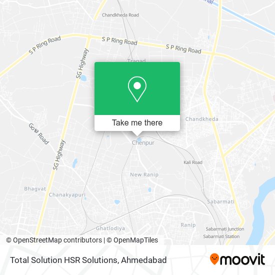 Total Solution HSR Solutions map