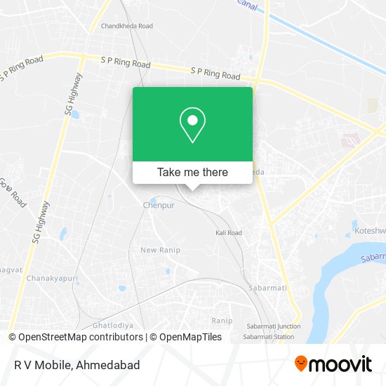 R V Mobile map