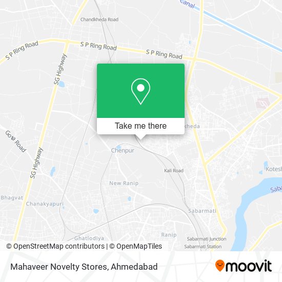 Mahaveer Novelty Stores map