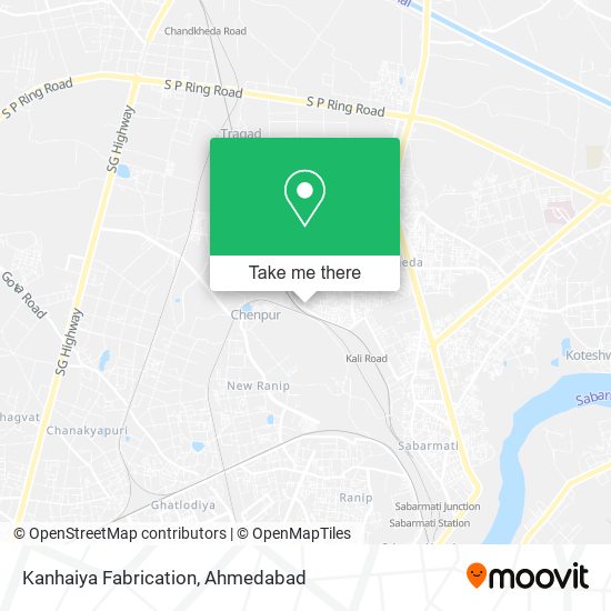 Kanhaiya Fabrication map