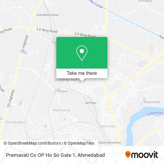 Premavati Co OP Ho So Gate 1 map