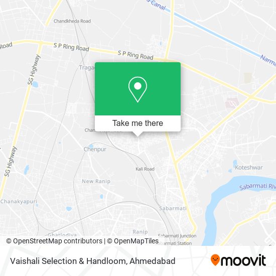 Vaishali Selection & Handloom map