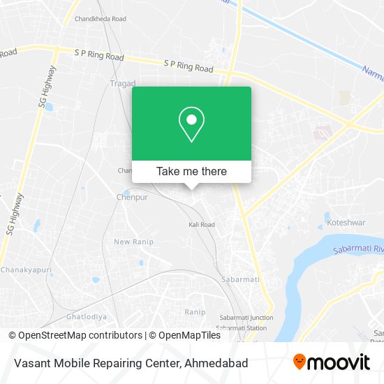 Vasant Mobile Repairing Center map