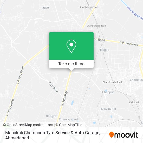 Mahakali Chamunda Tyre Service & Auto Garage map
