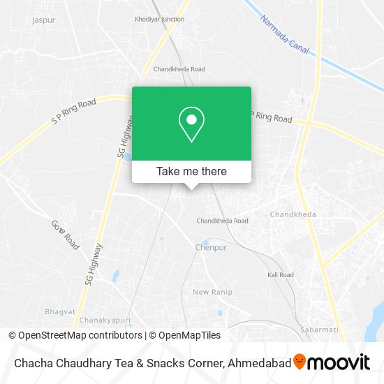 Chacha Chaudhary Tea & Snacks Corner map