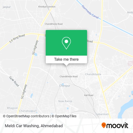 Meldi Car Washing map