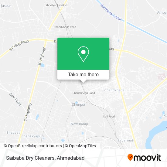 Saibaba Dry Cleaners map