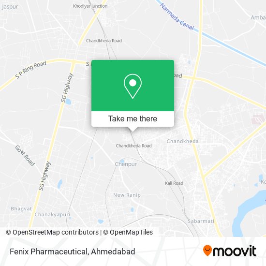 Fenix Pharmaceutical map