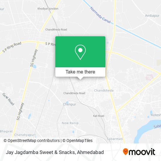 Jay Jagdamba Sweet & Snacks map