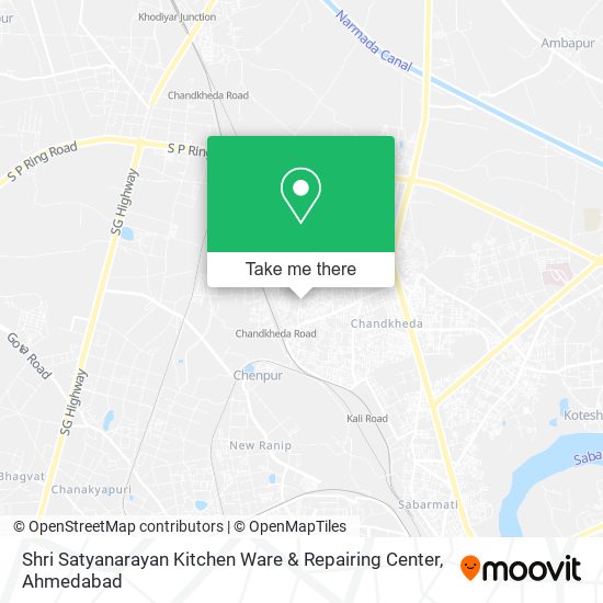 Shri Satyanarayan Kitchen Ware & Repairing Center map