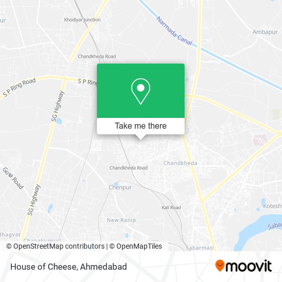 House of Cheese map