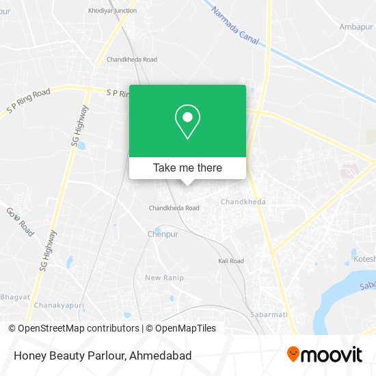 Honey Beauty Parlour map