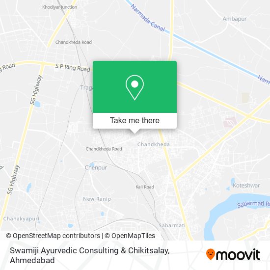 Swamiji Ayurvedic Consulting & Chikitsalay map