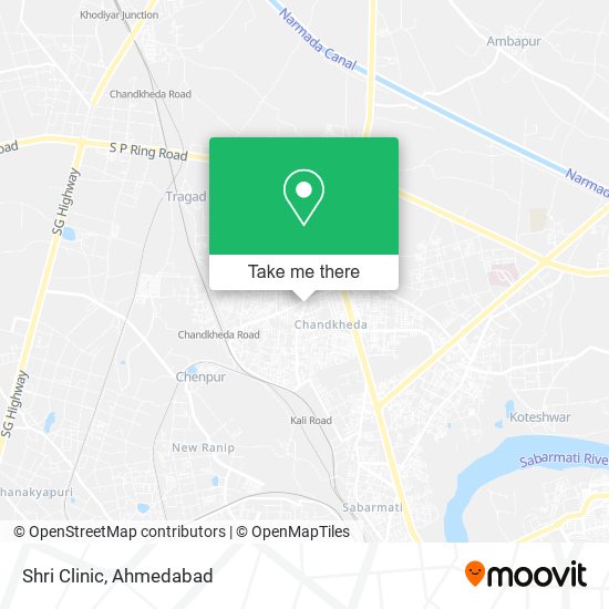 Shri Clinic map