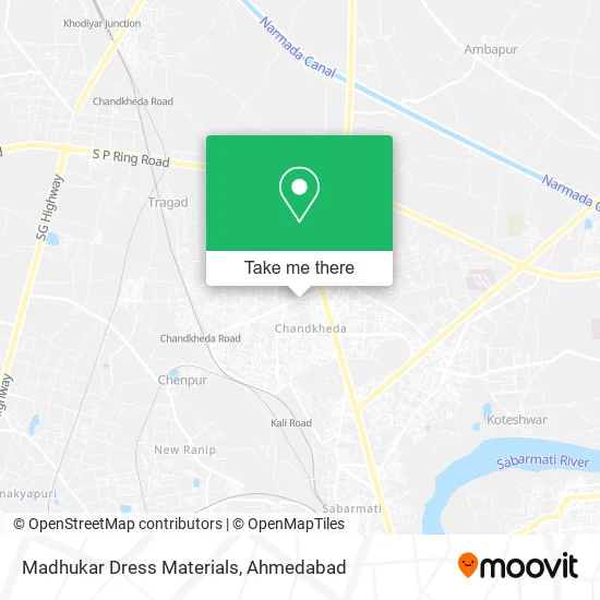 Madhukar Dress Materials map